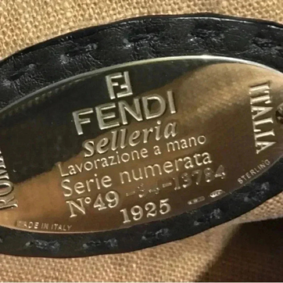 Fendi vintage unisex messenger unisex handbag - Picture 5 of 12